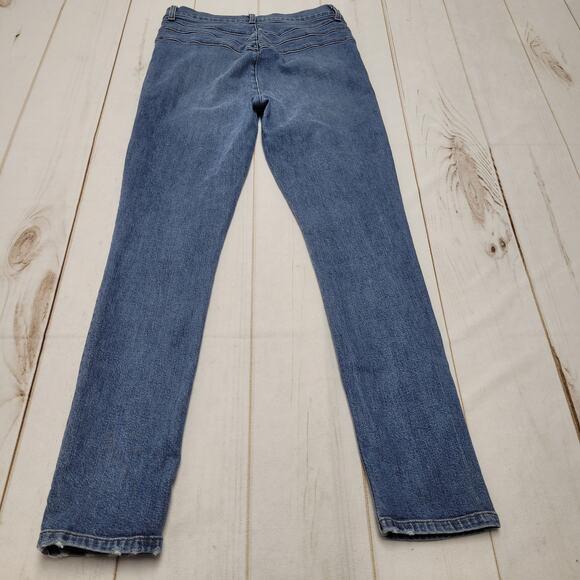 Reformation Cory high rise skinny jeans button fly no pockets - Picture 9 of 12